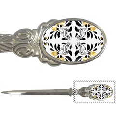 Folk Flowers Print Floral Pattern Ethnic Art Letter Opener by Eskimos