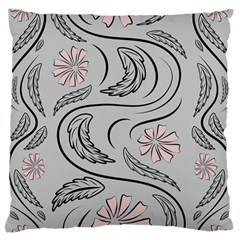 Folk Flowers Print Floral Pattern Ethnic Art Standard Flano Cushion Case (two Sides) by Eskimos