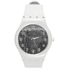 Vikos Aoos National Park, Greece004 Round Plastic Sport Watch (m) by dflcprintsclothing