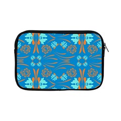 Floral Folk Damask Pattern Fantasy Flowers  Apple Ipad Mini Zipper Cases by Eskimos