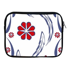 Folk Flowers Print Floral Pattern Ethnic Art Apple Ipad 2/3/4 Zipper Cases by Eskimos