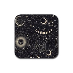 Magic-patterns Rubber Coaster (square) by CoshaArt