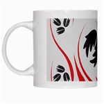 Folk flowers print Floral pattern Ethnic art White Mug