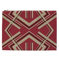 Abstract Pattern Geometric Backgrounds   Cosmetic Bag (xxl) by Eskimos