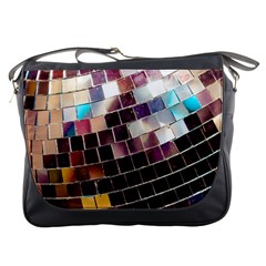 Funky Disco Ball Messenger Bag by essentialimage365