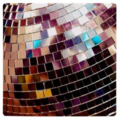 Funky Disco Ball Uv Print Square Tile Coaster  by essentialimage365