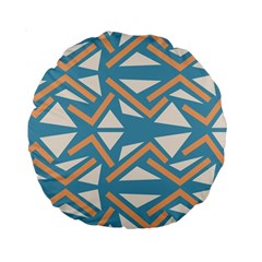 Abstract Geometric Design    Standard 15  Premium Round Cushions by Eskimos