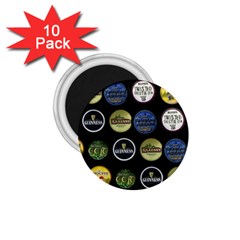 Beer Brands Logo Pattern 1 75  Magnets (10 Pack)  by dflcprintsclothing