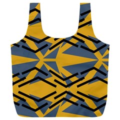 Abstract Pattern Geometric Backgrounds Full Print Recycle Bag (xxxl) by Eskimos