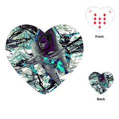 Mermay 2022 Playing Cards Single Design (heart) by MRNStudios