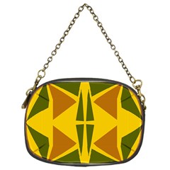  Abstract Geometric Design   Geometric Fantasy  Terrazzo  Chain Purse (one Side) by Eskimos