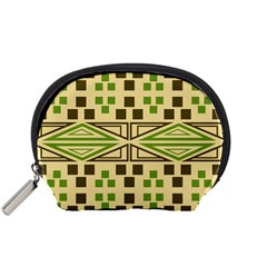 Abstract Pattern Geometric Backgrounds  Accessory Pouch (small) by Eskimos