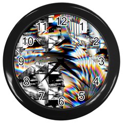 Rainbow Assault Wall Clock (black) by MRNStudios