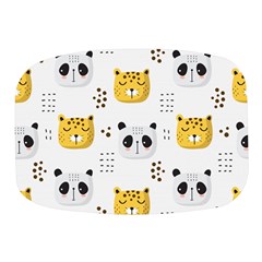 Seamless Pattern Cute Animals Mini Square Pill Box by Jancukart