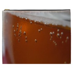 Bubble Beer Cosmetic Bag (xxxl) by artworkshop