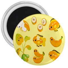 Banana Cichlid 3  Magnets by artworkshop