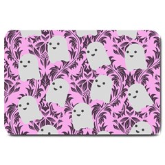Pink Ghosts Large Doormat  by InPlainSightStyle