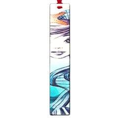 Beautifull Ariel Little Mermaid  Painting Large Book Marks by artworkshop