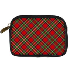 Royal Stewart Tartan Digital Camera Leather Case by sifis