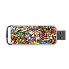 Character Disney Stained Portable Usb Flash (one Side) by artworkshop