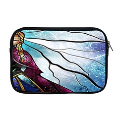 Anna Disney Frozen Stained Glass Apple Macbook Pro 17  Zipper Case