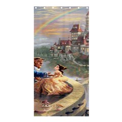 Beauty And The Beast Castle Shower Curtain 36  X 72  (stall)  by artworkshop