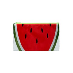 Watermelon Pillow Fluffy Cosmetic Bag (xs)