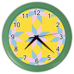 Geometry Color Wall Clock by Sparkle