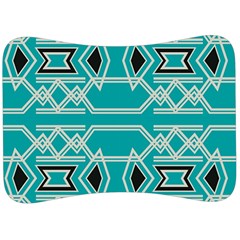 Abstract Pattern Geometric Backgrounds  Velour Seat Head Rest Cushion by Eskimos