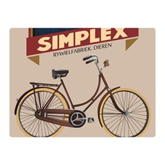 Simplex Bike 001 Design By Trijava Double Sided Flano Blanket (mini) 