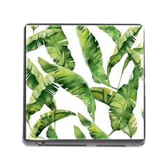Sheets Tropical Plant Palm Summer Exotic Memory Card Reader (square 5 Slot)