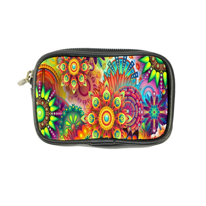 Mandalas Colorful Abstract Ornamental Coin Purse