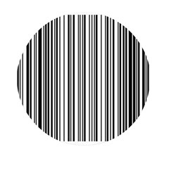Barcode Pattern Mini Round Pill Box (pack Of 3) by Sapixe
