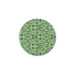 Folk flowers print Floral pattern Ethnic art Golf Ball Marker (10 pack)