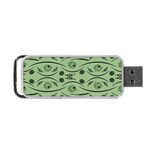 Folk flowers print Floral pattern Ethnic art Portable USB Flash (One Side)