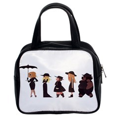American Horror Story Cartoon Classic Handbag (two Sides) by nate14shop