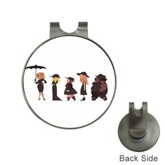 American Horror Story Cartoon Hat Clips With Golf Markers by nate14shop