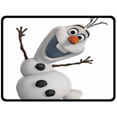 Frozen Double Sided Fleece Blanket (large)  by nate14shop