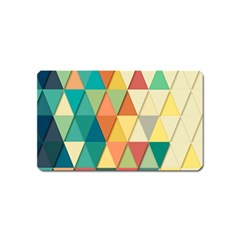 Geometric Magnet (name Card) by nate14shop