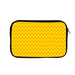 Polkadot Gold Apple Macbook Pro 13  Zipper Case by nate14shop