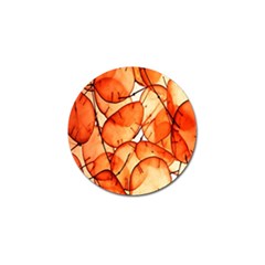 Orange Golf Ball Marker (10 Pack) by nate14shop