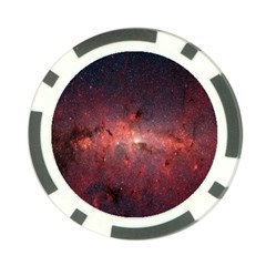 Milky-way-galaksi Poker Chip Card Guard by nate14shop