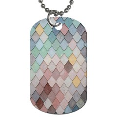 Tiles-shapes Dog Tag (two Sides) by nate14shop