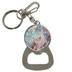 Tiles-shapes Bottle Opener Key Chain by nate14shop