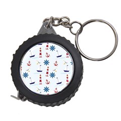 Lighthouse Sail Boat Seagull Measuring Tape by artworkshop