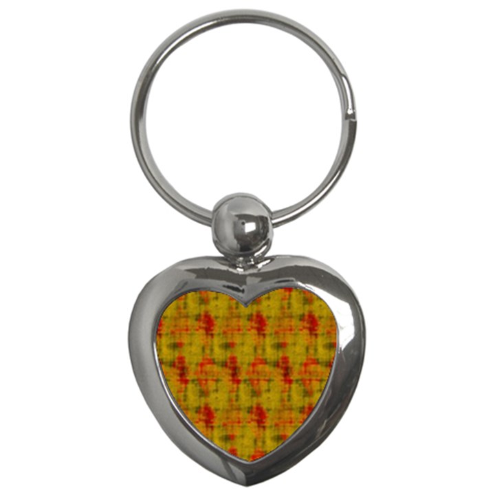 Abstract 005 Key Chain (Heart)