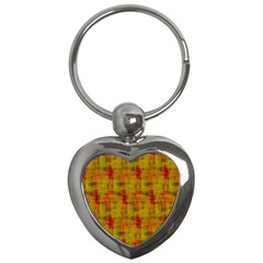 Abstract 005 Key Chain (heart) by nate14shop