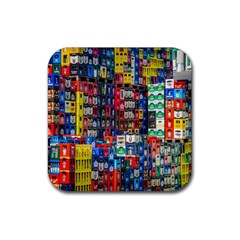 Beverages Rubber Coaster (square) by nate14shop