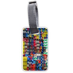 Beverages Luggage Tag (one Side) by nate14shop