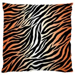 Cuts  Catton Tiger Large Flano Cushion Case (Two Sides)